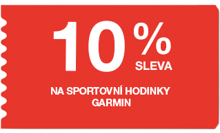 10 % sleva na sportovní hodinky Garmin
