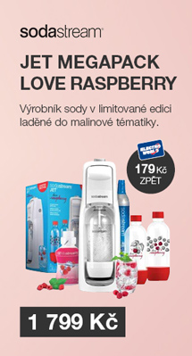 SodaStream Jet MegaPack Love Raspberry