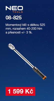 Neo Tools 08-825 momentový klíč 1/2 40-200 Nm
