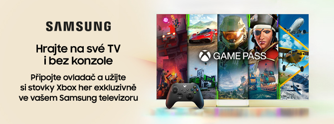 Xbox GamePass v televizích Samsung
