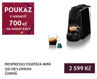 Nespresso De'Longhi EN85.B Essenza Mini za 2 599 Kč