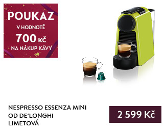 Nespresso De'Longhi EN85.L Essenza Mini Solo za 2 599 Kč