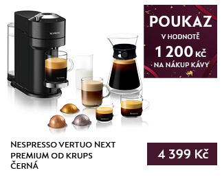 Nespresso Krups XN910810 Vertuo Next za 4 399 Kč
