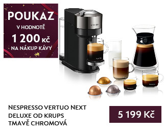 Nespresso Vertuo Next Deluxe od Krups za 5 199 Kč