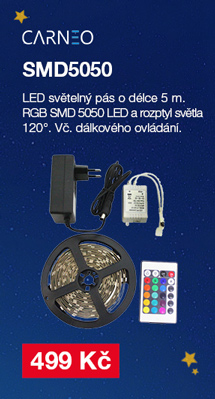 Carneo LED světelný pás 3 m s DO