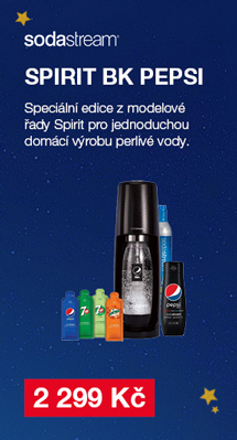 SodaStream Spirit Black Pepsi Megapack