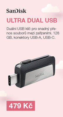 SanDisk Ultra Dual USB Drive 128 GB Type-C USB klíč