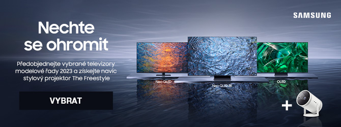 Projektor jako dárek k novým TV Samsung