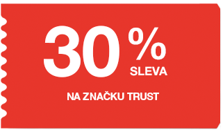 30 % sleva na značku Trust