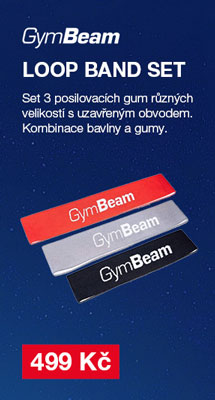 GymBeam Loop Band Set posilovací gumy