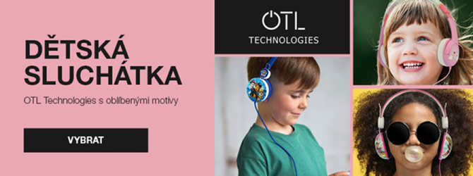 Dětská sluchátka OTL technologies