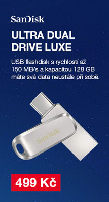 SanDisk Ultra Dual Drive Luxe 128GB USB-C/USB-A