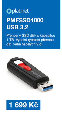 Platinet PMFSSD1000 USB 3.2 1TB