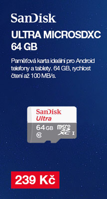 SanDisk Ultra microSDXC 64 GB Class 10 100 MB/s