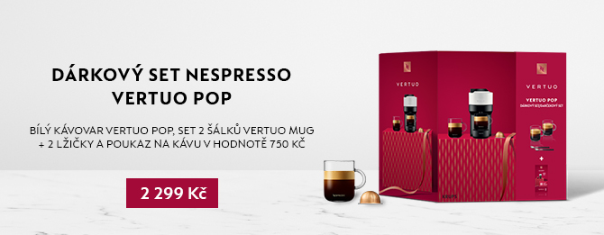 KRUPS XN92011XCE Dárková sada Nespresso Vertuo Pop