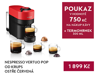 Nespresso XN920510 Vertuo Pop od Krups Spicy Red