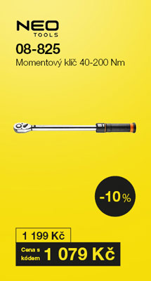 Neo Tools 08-825 momentový klíč