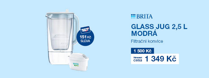 Brita Glass Jug 2,5 l 