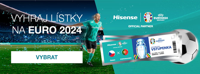 Soutěž o lístky na EURO 2024 s Hisense